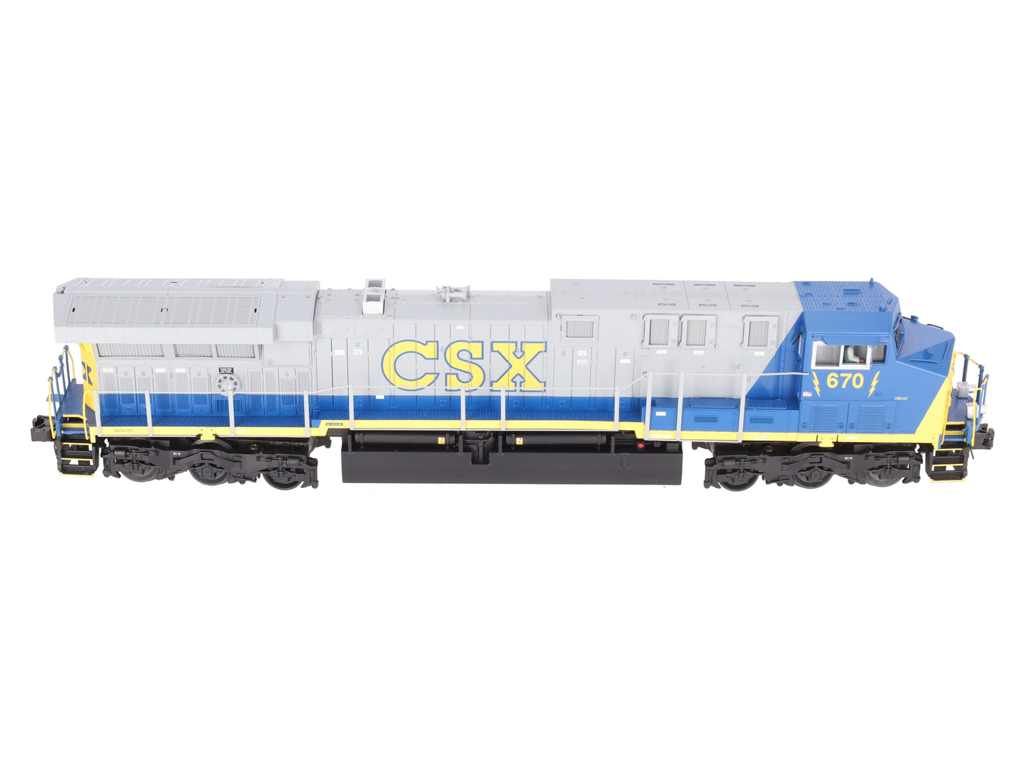 MTH 20-2266-1 O CSX AC6000 Diesel Engine w/ ProtoSound 2.0 #670 EX/Box