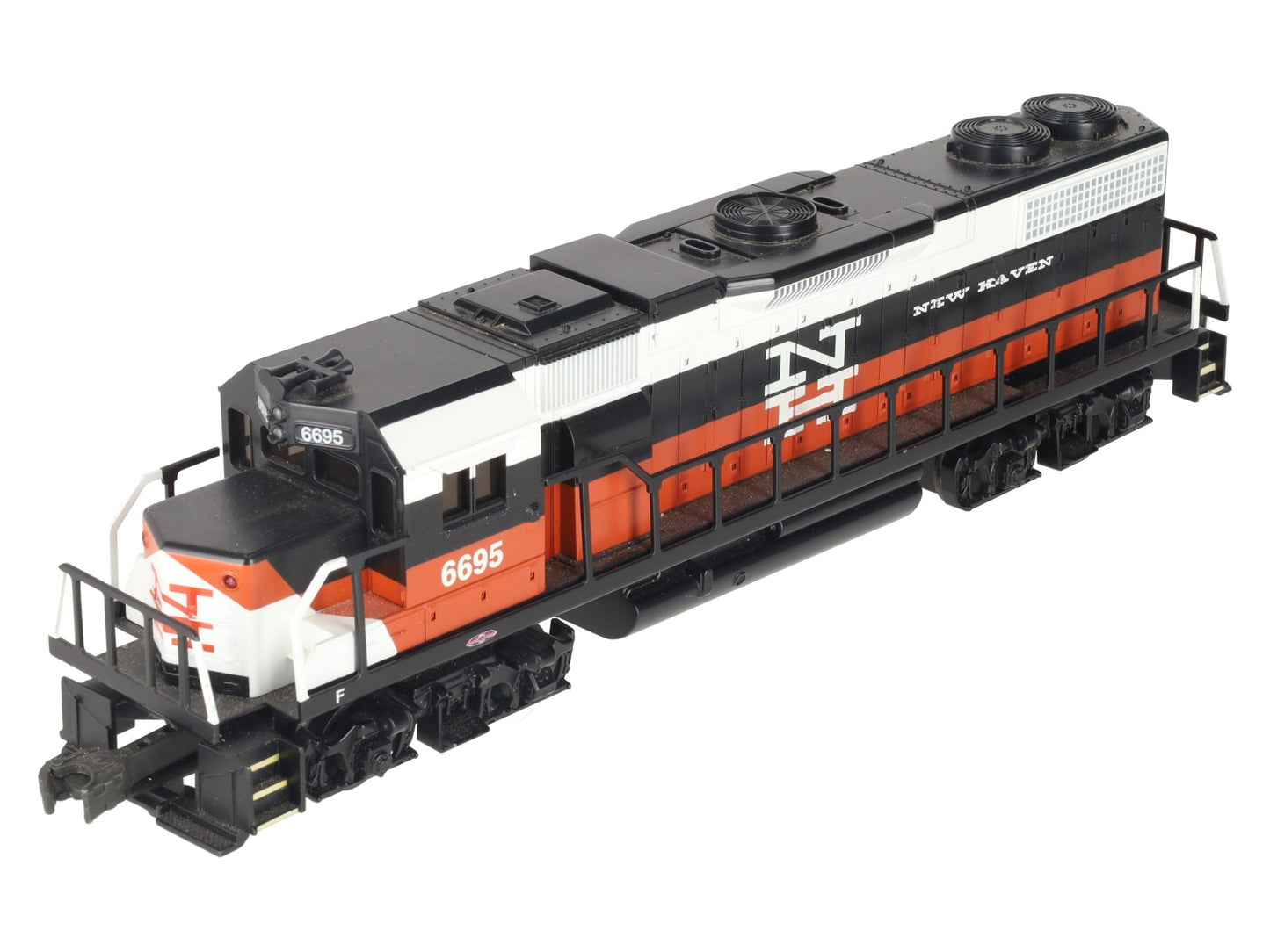 Williams GP38-208 O Gauge New Haven GP38 Diesel Locomotive #6695 EX/Box