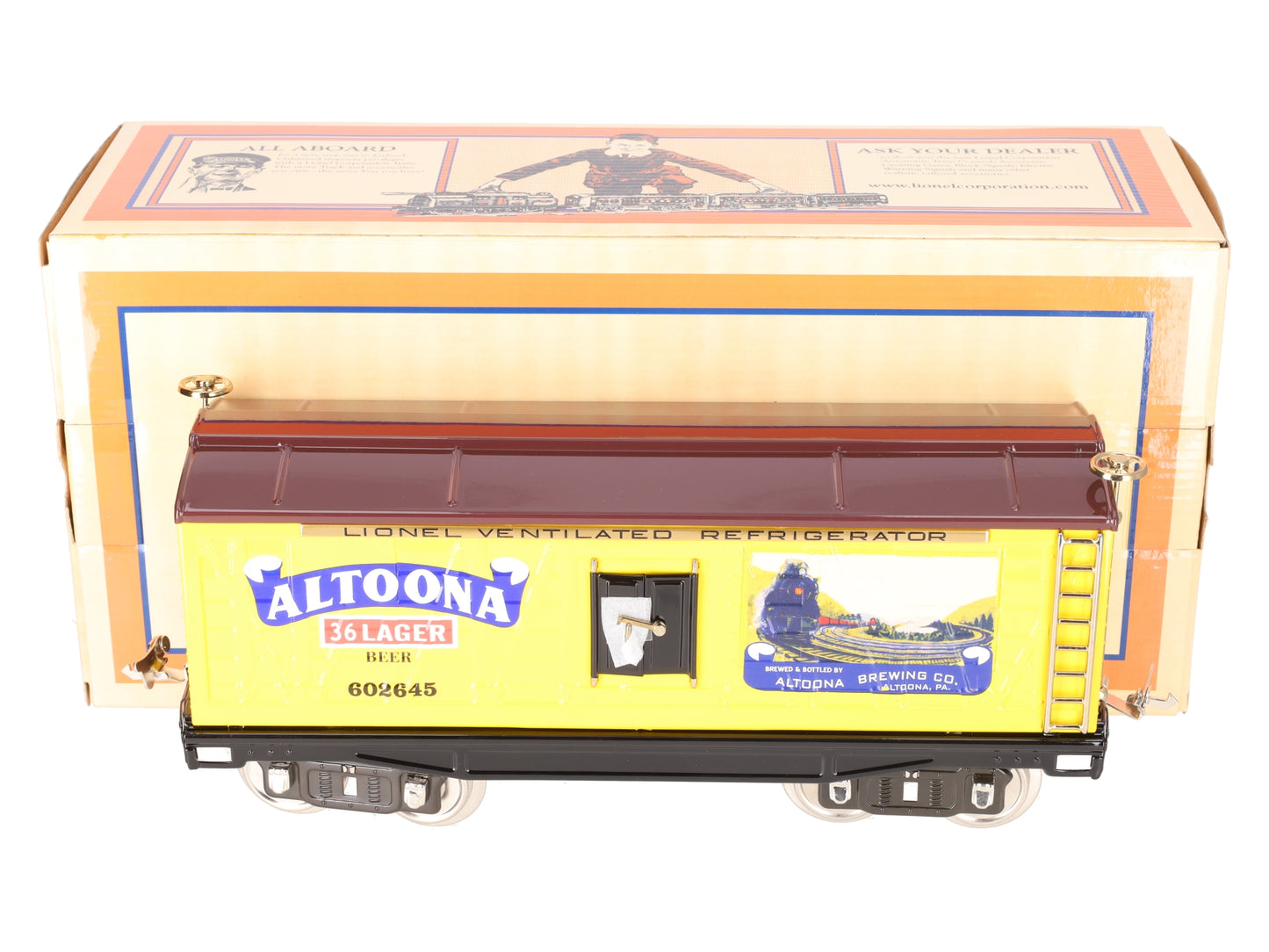 MTH 11-30107 O #214R Std.Gauge Altoona 36 Lager Reefer