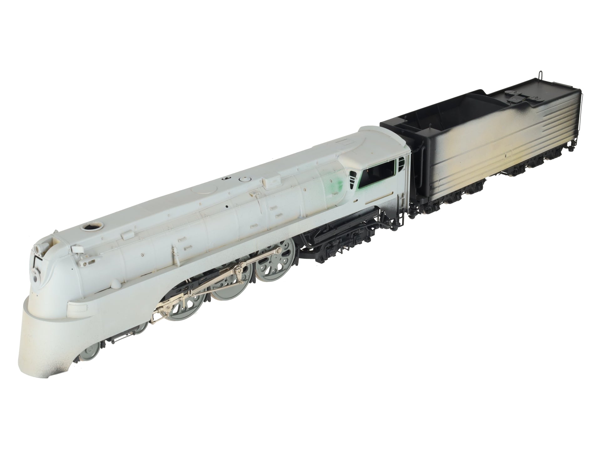 Overland 0154 Milw Rd. 'F-7' 4-6-4 Hudson Steam Locomotive & Tender - Painted/Box