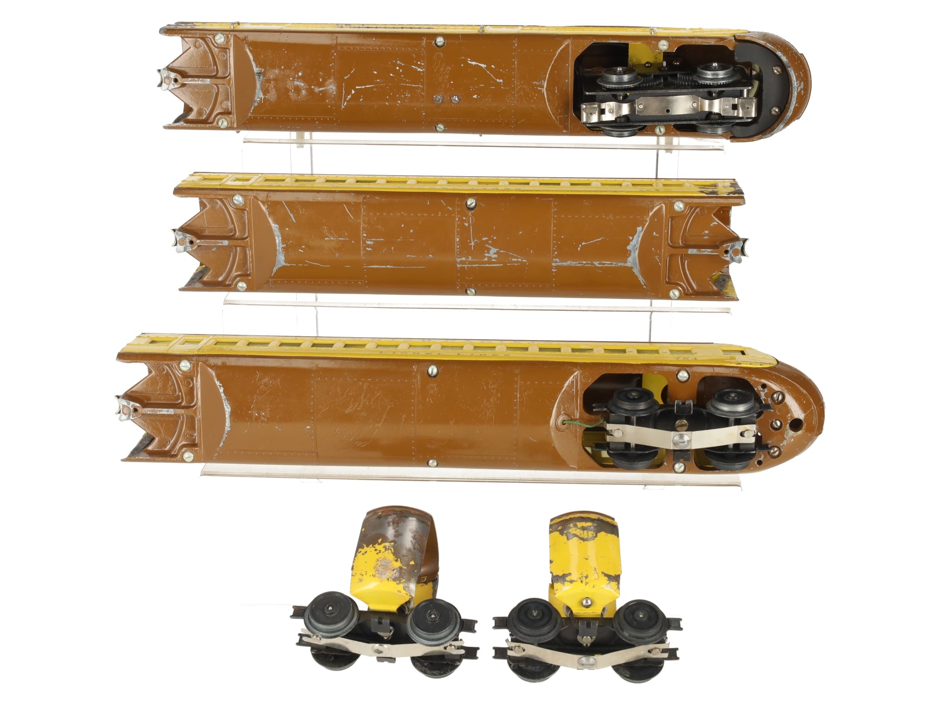 Lionel 752E Vintage O Prewar Union Pacific M10000 Streamliner Set