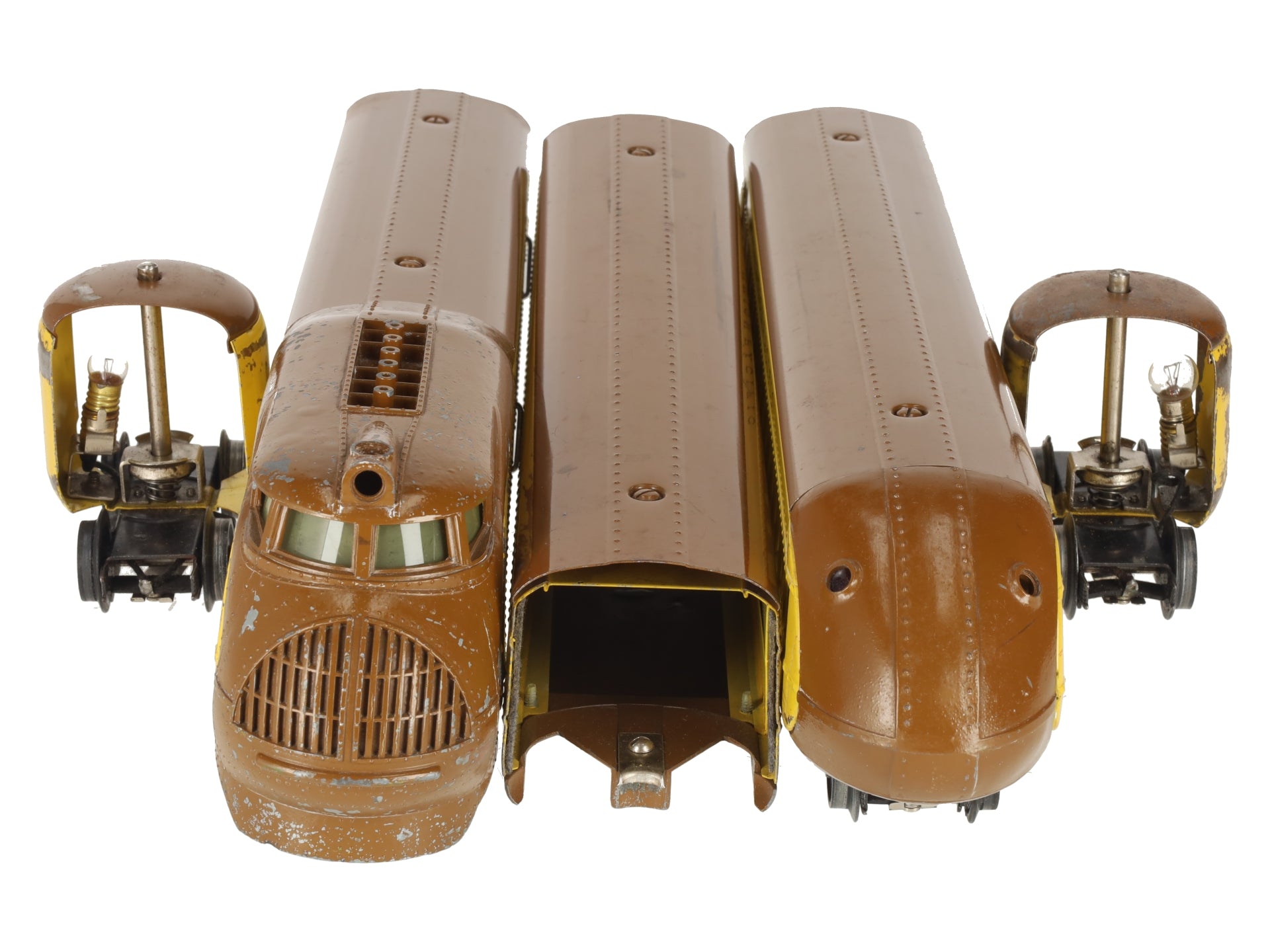 Lionel 752E Vintage O Prewar Union Pacific M10000 Streamliner Set
