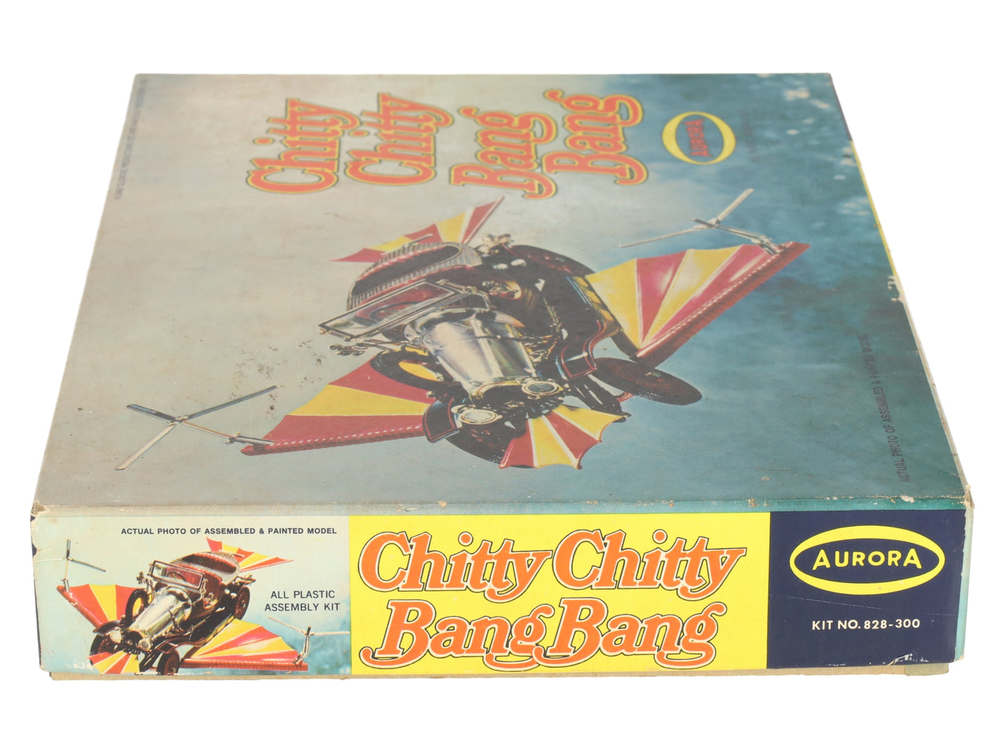Aurora 828-300 Chitty Chitty Bang Bang Model Car Kit EX/Box