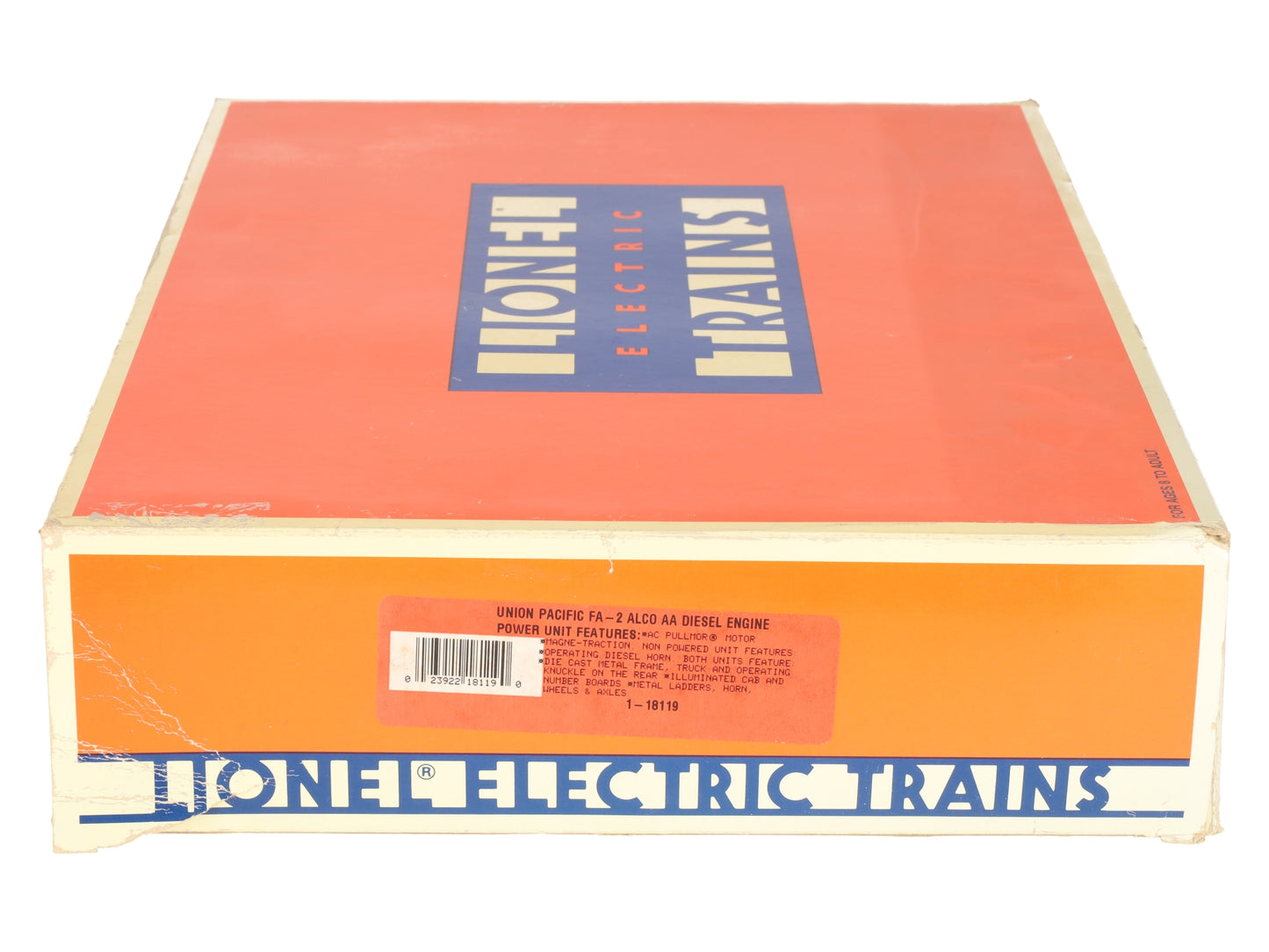 Lionel 1-18119 O Union Pacific FA-2 Alco AA Diesel Engine Set #8119/8120 EX