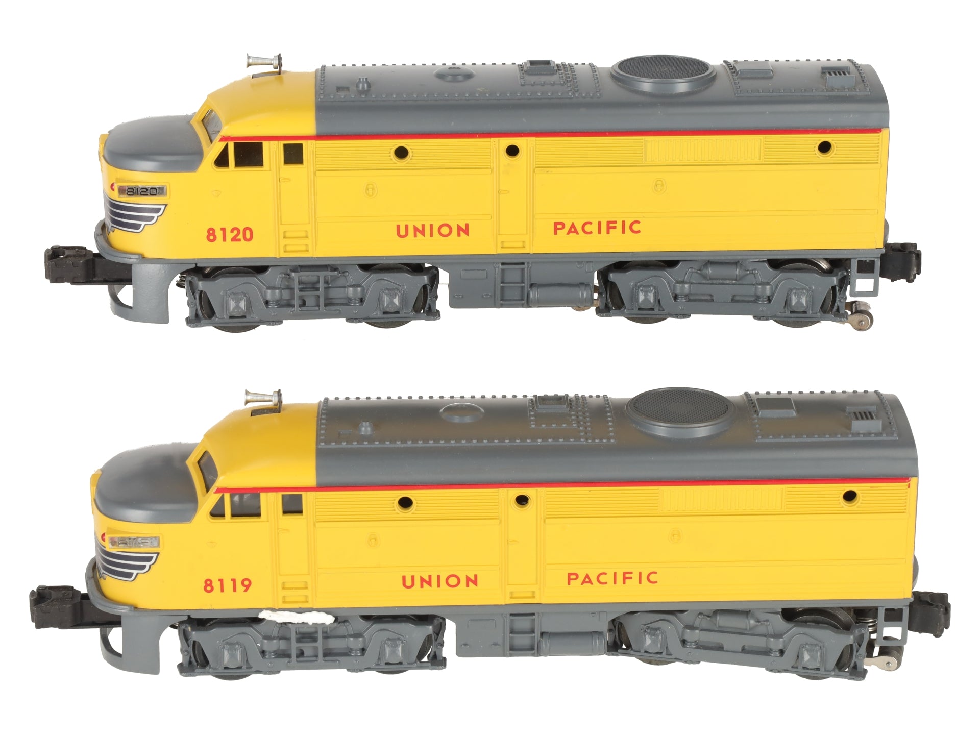 Lionel 1-18119 O Union Pacific FA-2 Alco AA Diesel Engine Set #8119/8120 EX