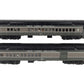 MTH 20-4195 O New York Central 70’ Madison Comb/Din Passenger Car Set (Set of 2) LN/Box