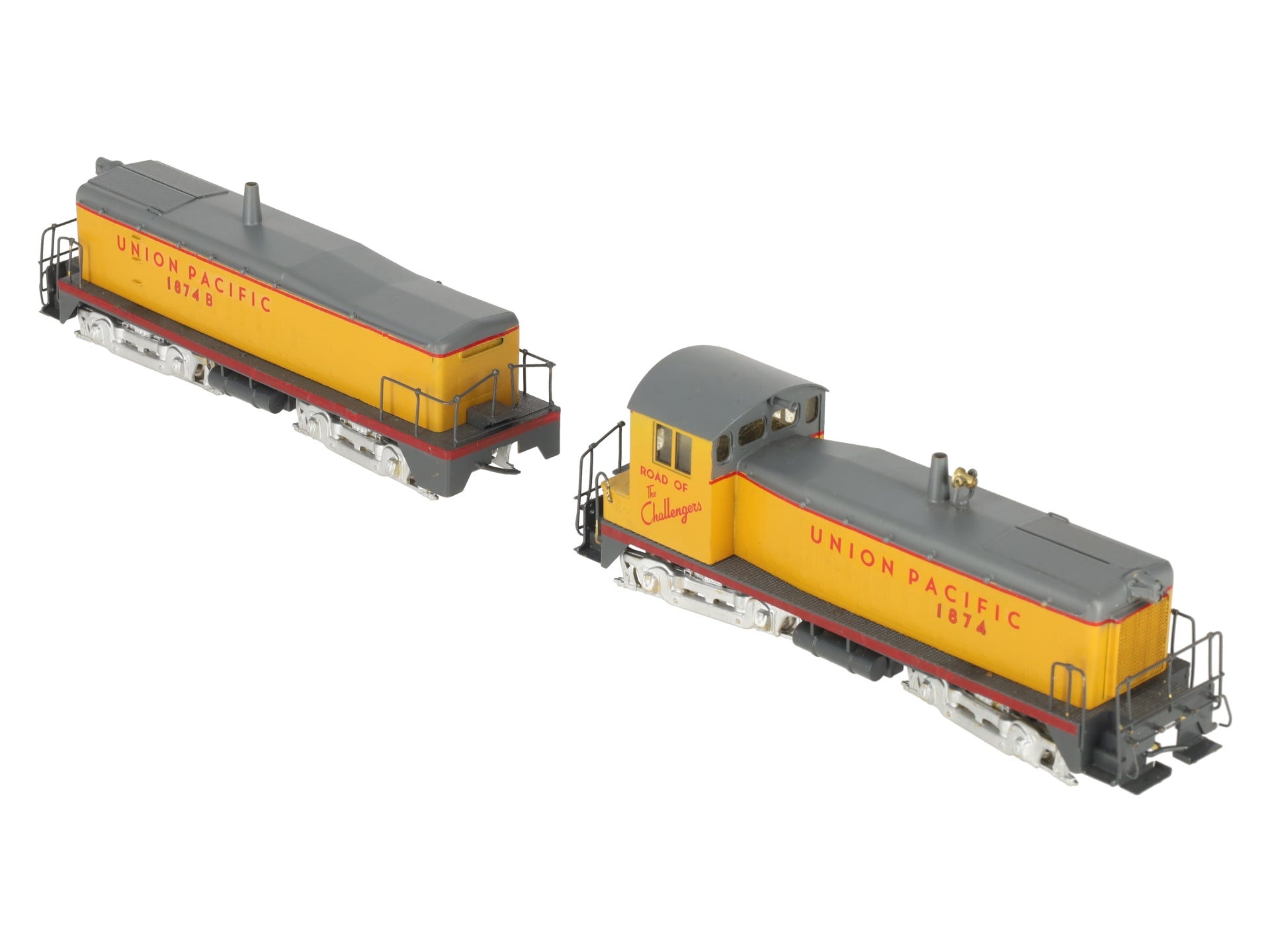 Trains Inc. HO Brass Union Pacific EMD TR-6 1600HP Cow & Calf A-B Set - Custom