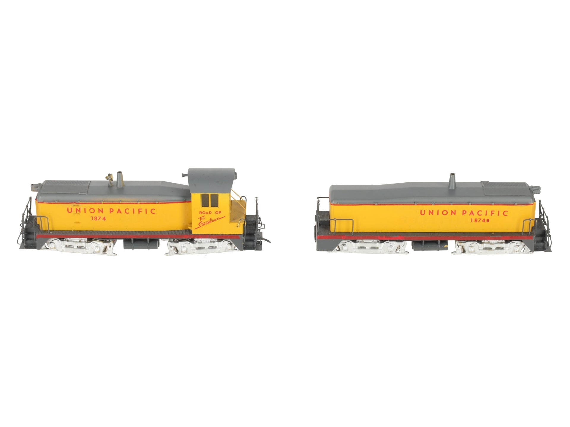 Trains Inc. HO Brass Union Pacific EMD TR-6 1600HP Cow & Calf A-B Set - Custom