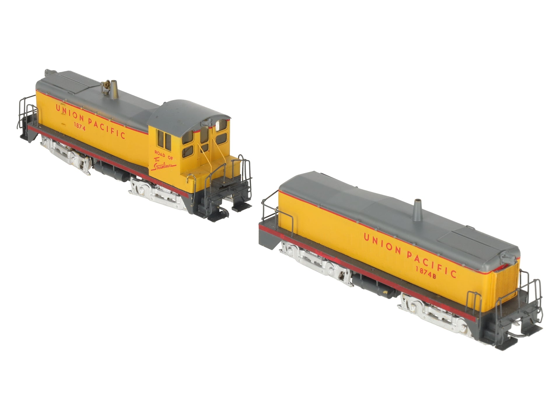 Trains Inc. HO Brass Union Pacific EMD TR-6 1600HP Cow & Calf A-B Set - Custom