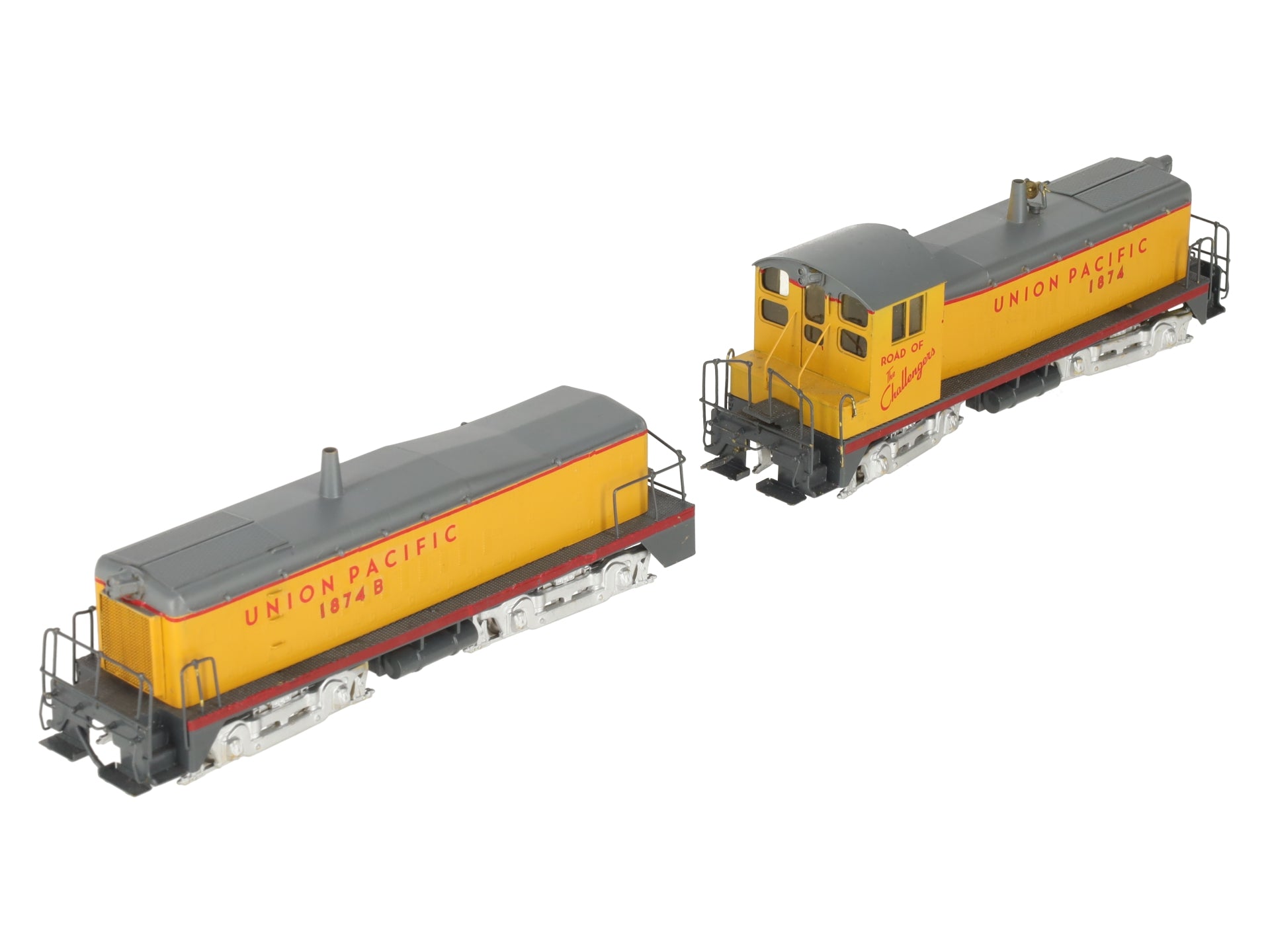 Trains Inc. HO Brass Union Pacific EMD TR-6 1600HP Cow & Calf A-B Set - Custom