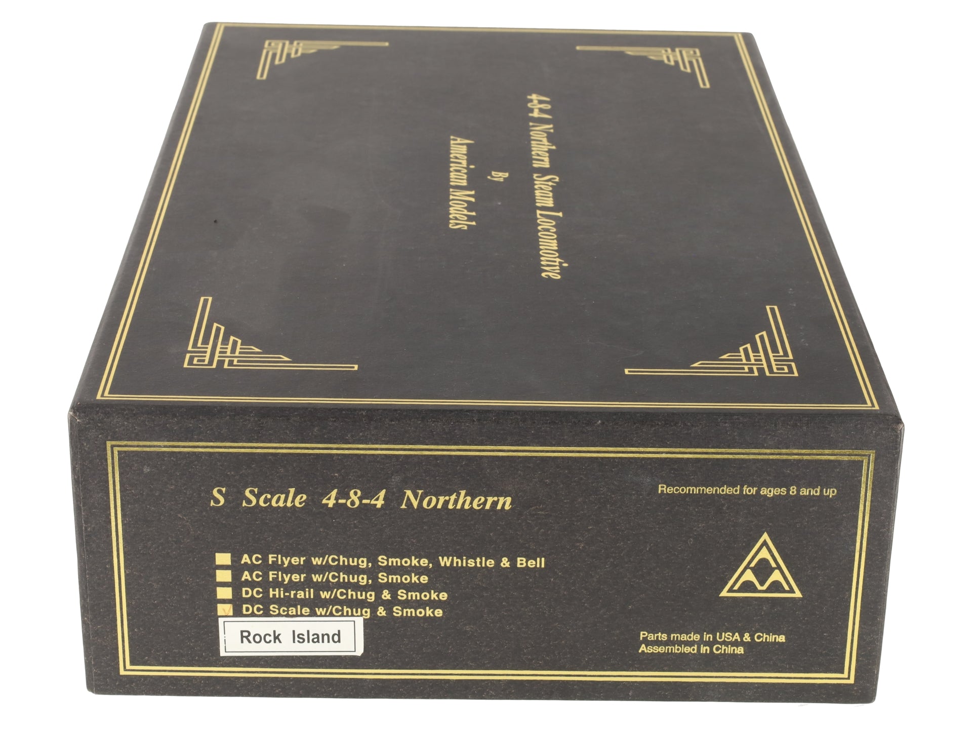 American Models S Scale Rock Island 4-8-4 Northern #5115 EX/Box