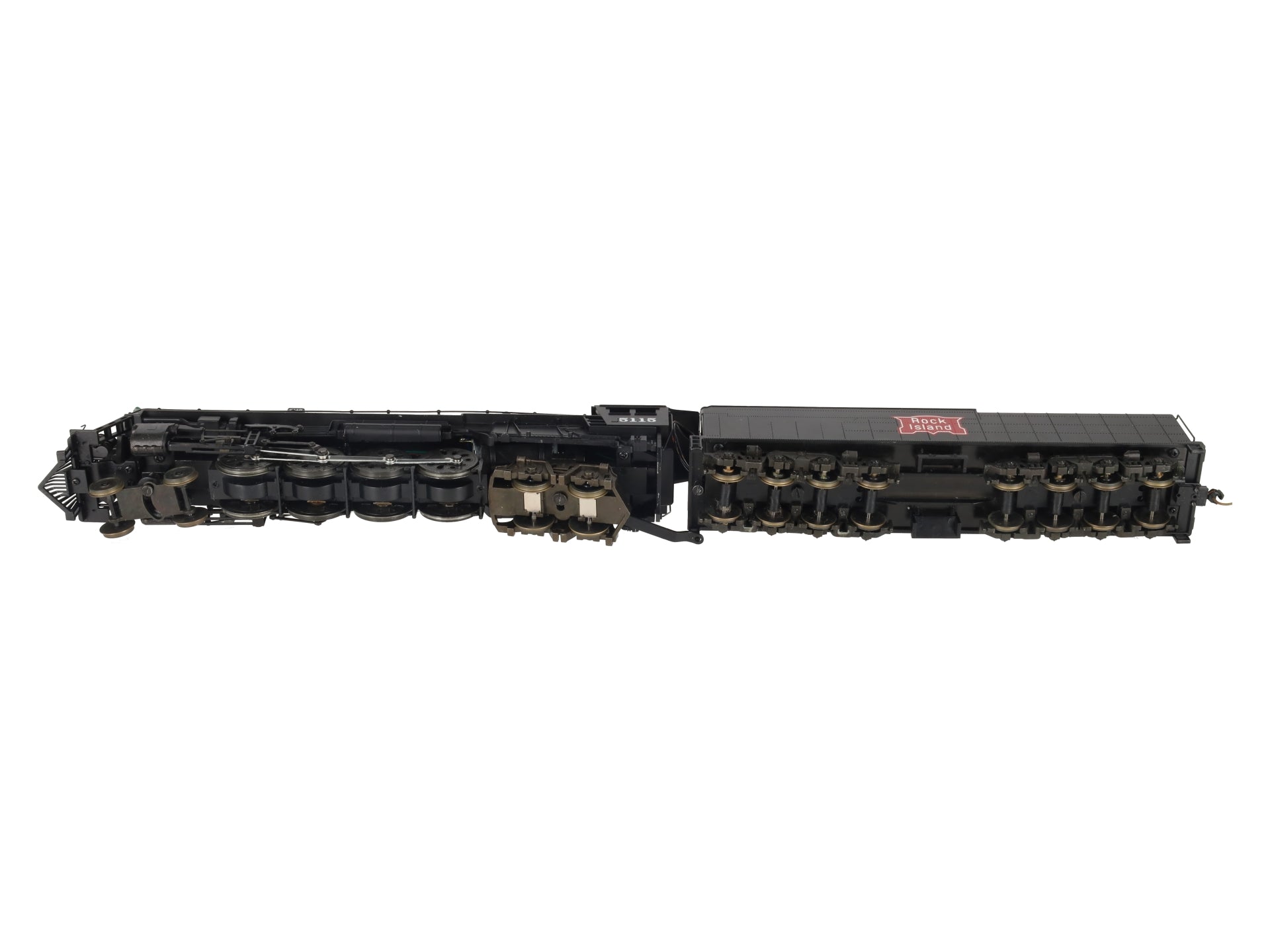 American Models S Scale Rock Island 4-8-4 Northern #5115 EX/Box