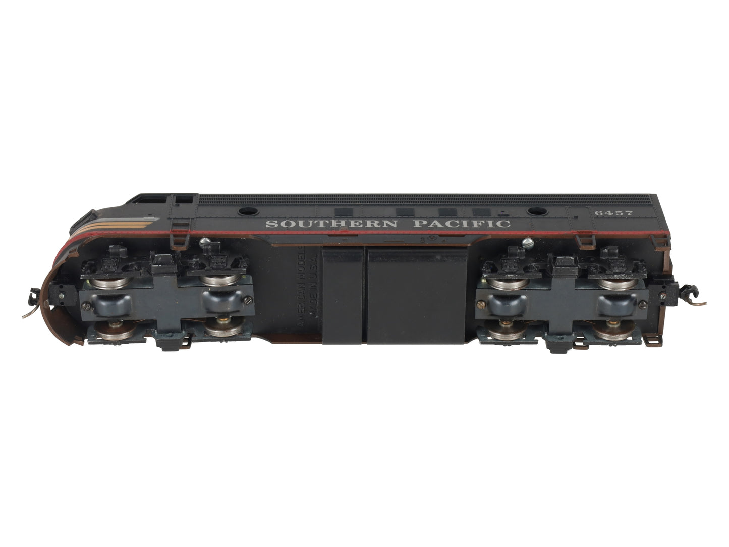 American Models S Scale Southern Pacific FP7 Diesel Locomotive #6457 VG/Box
