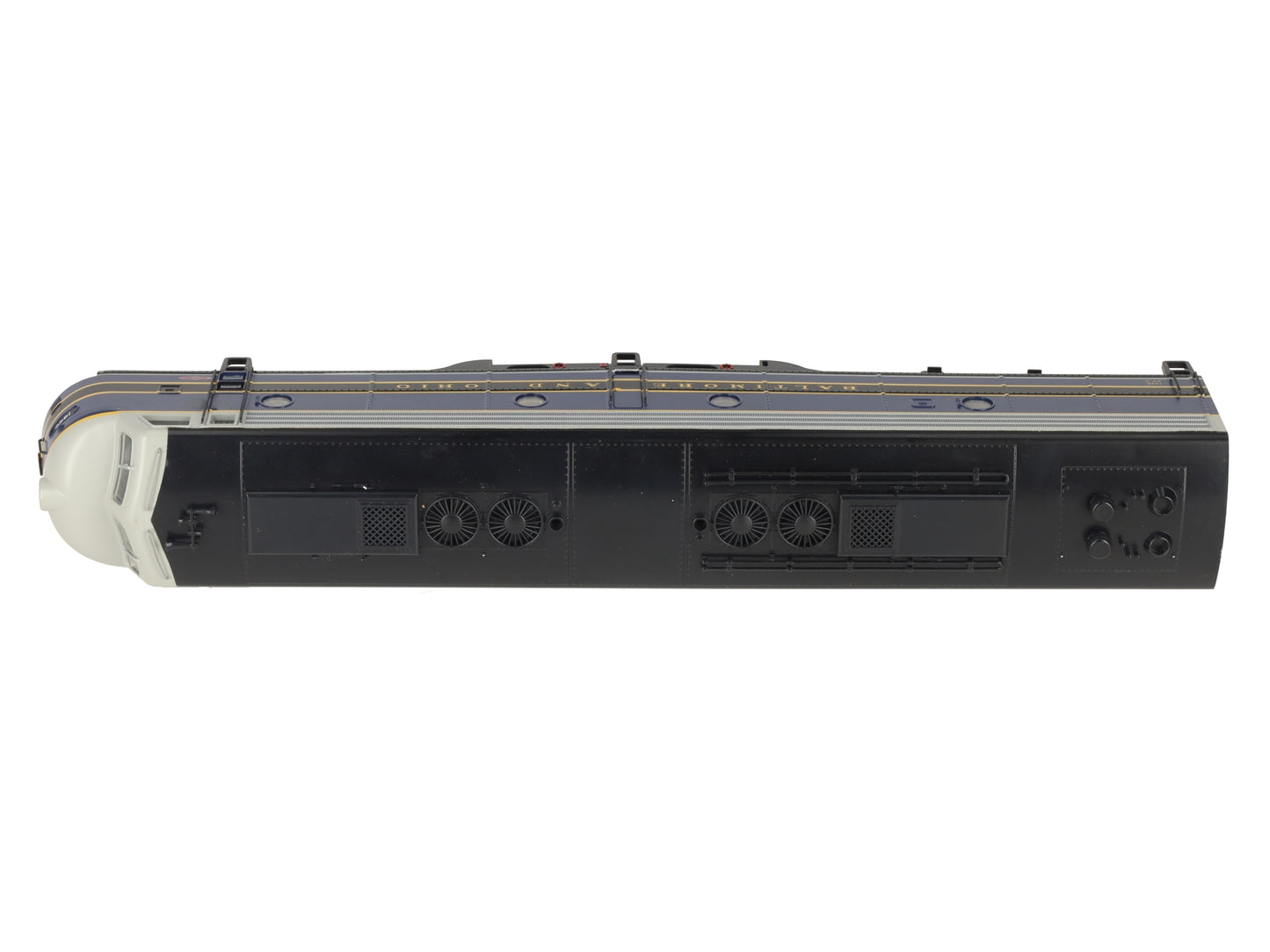 American Models 1148 EMD E8 S Hi-Rail Baltimore and Ohio Diesel Locomotive #1448 VG/Box