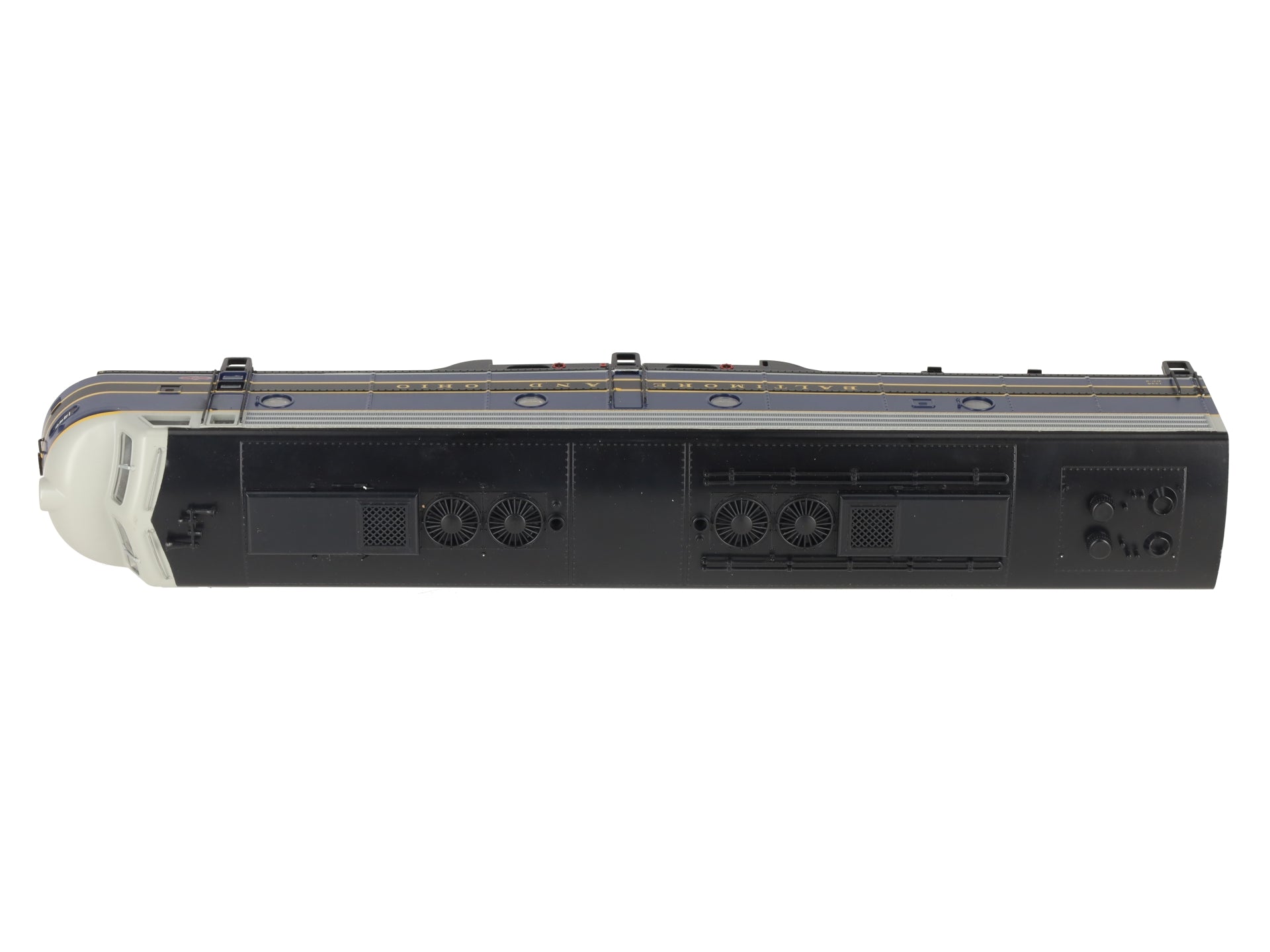 American Models 1148 EMD E8 S Hi-Rail Baltimore and Ohio Diesel Locomotive #1448 VG/Box