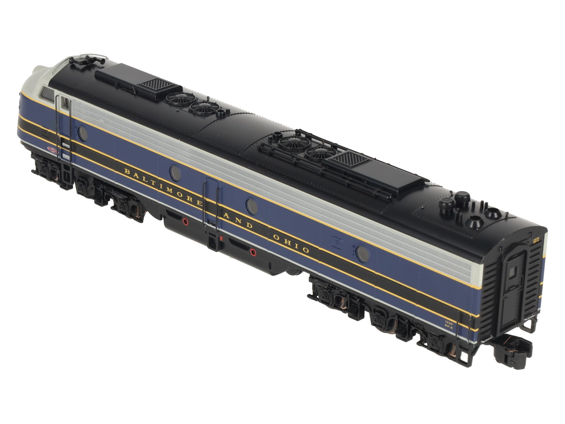 American Models 1148 EMD E8 S Hi-Rail Baltimore and Ohio Diesel Locomotive #1448 VG/Box