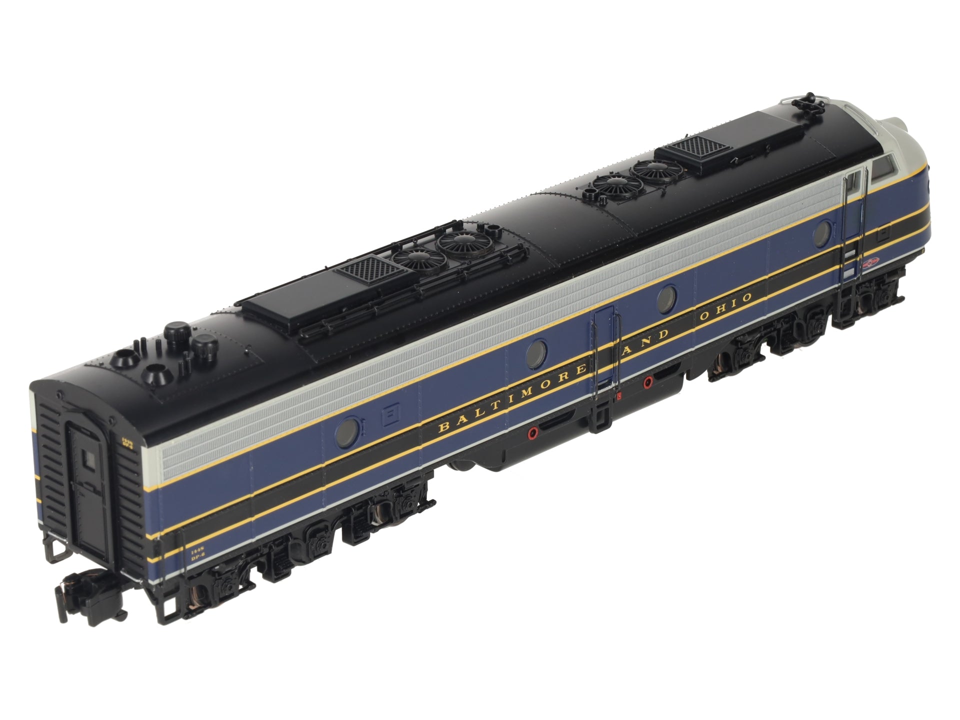 American Models 1148 EMD E8 S Hi-Rail Baltimore and Ohio Diesel Locomotive #1448 VG/Box