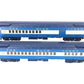MTH 20-4121 O Jersey Central 70' Combine/Diner Passenger Car Set (Set of 2) EX/Box