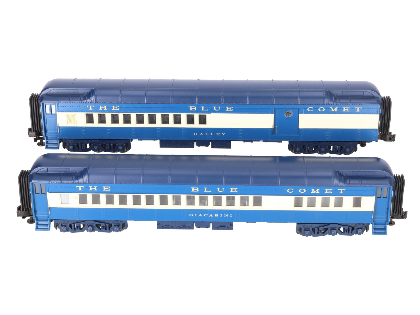 MTH 20-4121 O Jersey Central 70' Combine/Diner Passenger Car Set (Set of 2) EX/Box