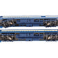 MTH 20-4121 O Jersey Central 70' Combine/Diner Passenger Car Set (Set of 2) EX/Box