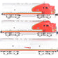 Lionel 6-11711 O Santa Fe F-3 ABA Diesel Locomotive Set #8100/8100/8102 with RS EX/Box