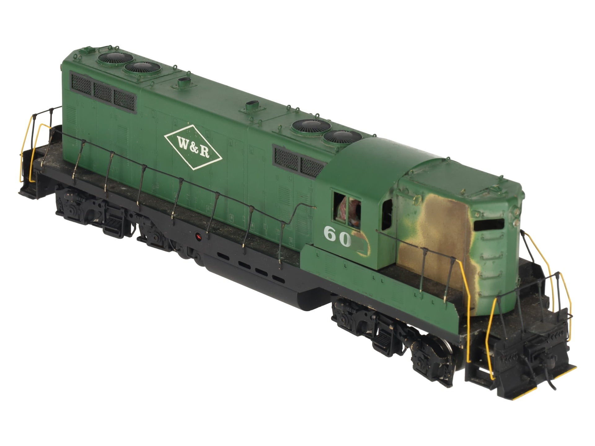 Sunset Models S Gauge BRASS W&R GP-7 Diesel Locomotive VG/Box