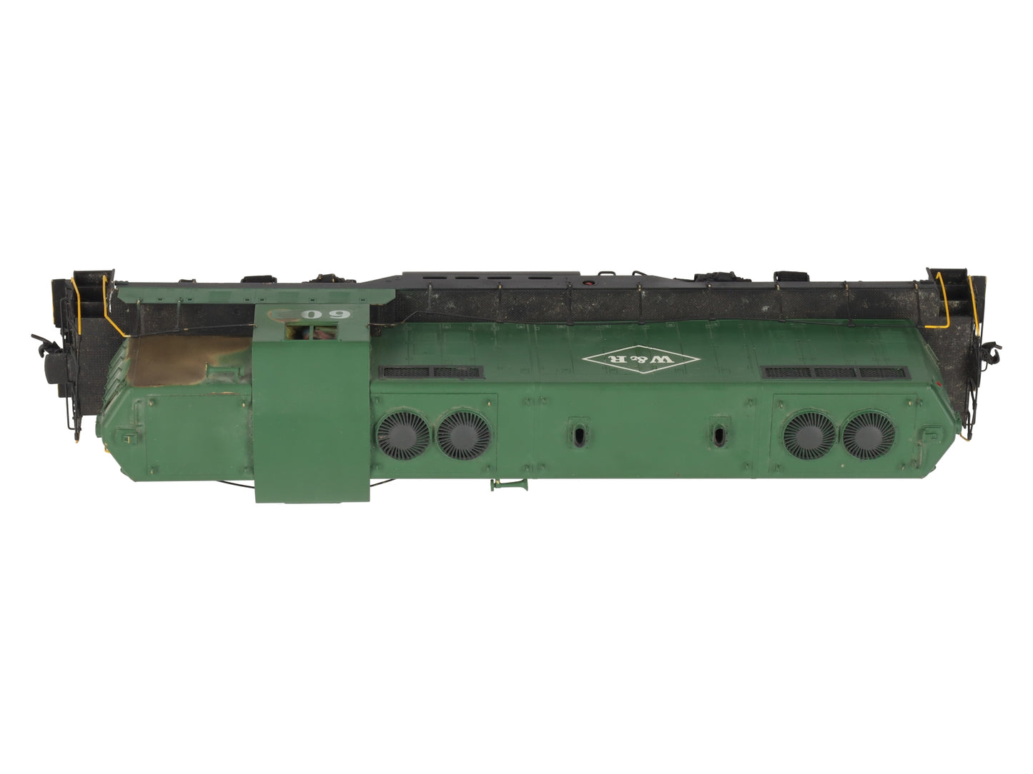 Sunset Models S Gauge BRASS W&R GP-7 Diesel Locomotive VG/Box