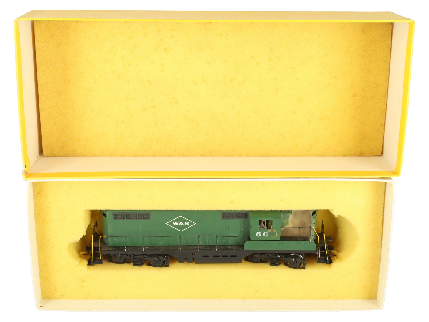 Sunset Models S Gauge BRASS W&R GP-7 Diesel Locomotive VG/Box