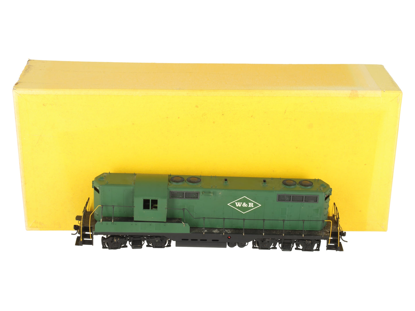 Sunset Models S Gauge BRASS W&R GP-7 Diesel Locomotive VG/Box