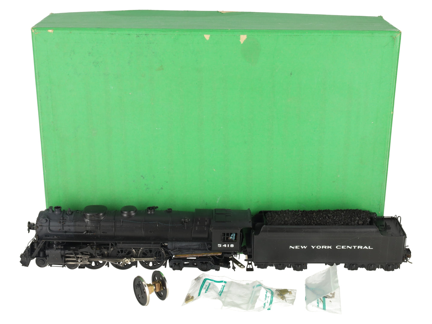 Overland OMI-1707 J-3 S Scale Brass New York Central Locomotive & Tender EX/Box