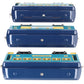 MTH 10-5075 Std. Gauge Two-Tone Blue 300 Series Passenger Car Set (Set of 3)
