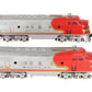 Lionel 2343 Vintage O Santa Fe F3 AA Diesel Locomotive Set VG