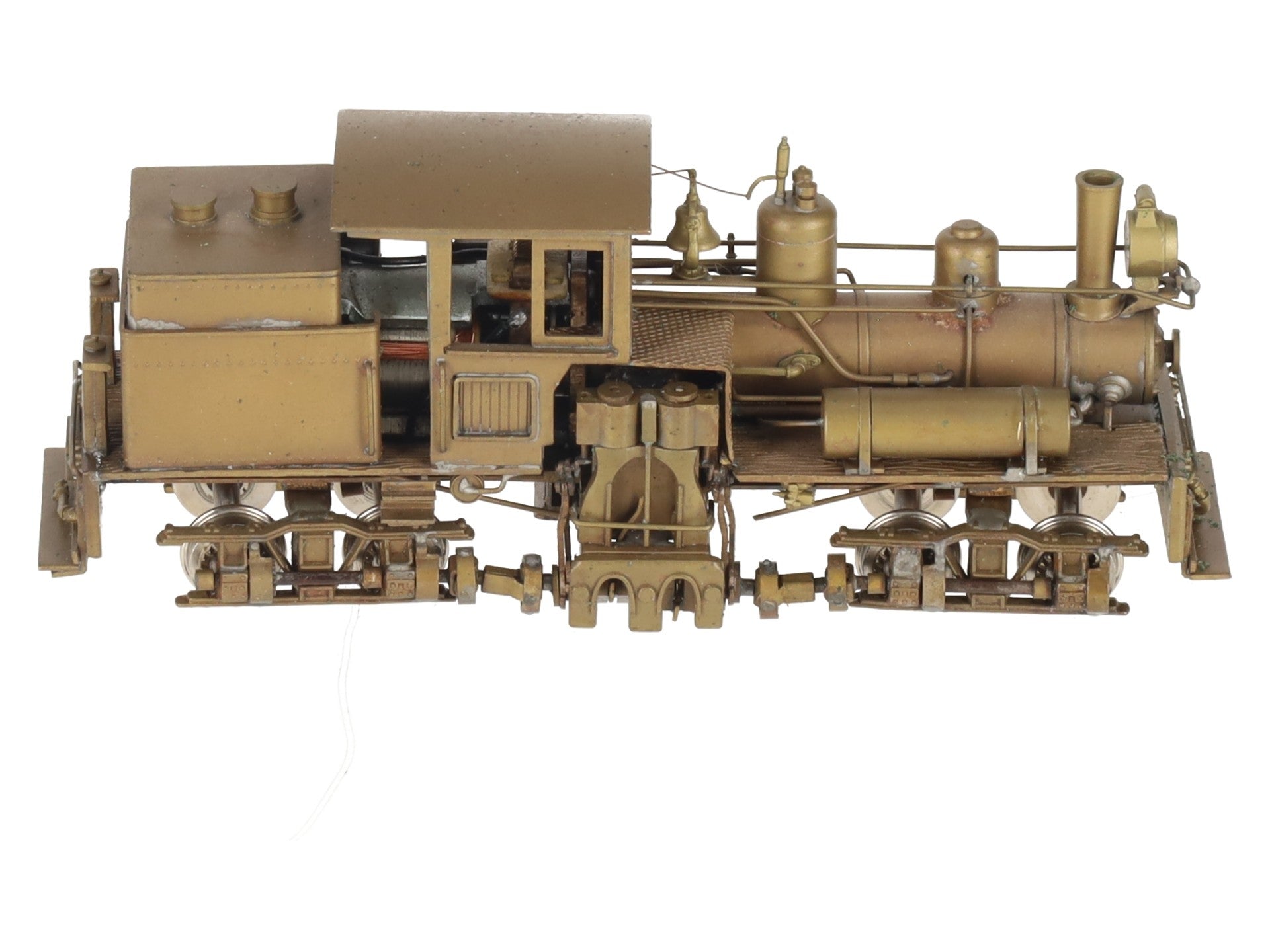 NWSL HO Scale BRASS Class A 18-Ton Shay - Unpainted EX/Box
