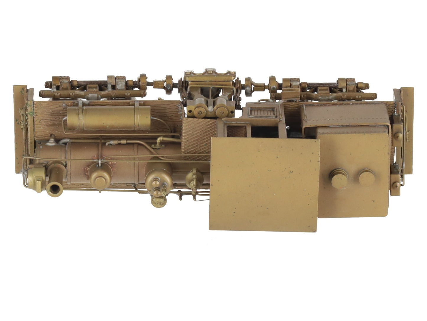 NWSL HO Scale BRASS Class A 18-Ton Shay - Unpainted EX/Box