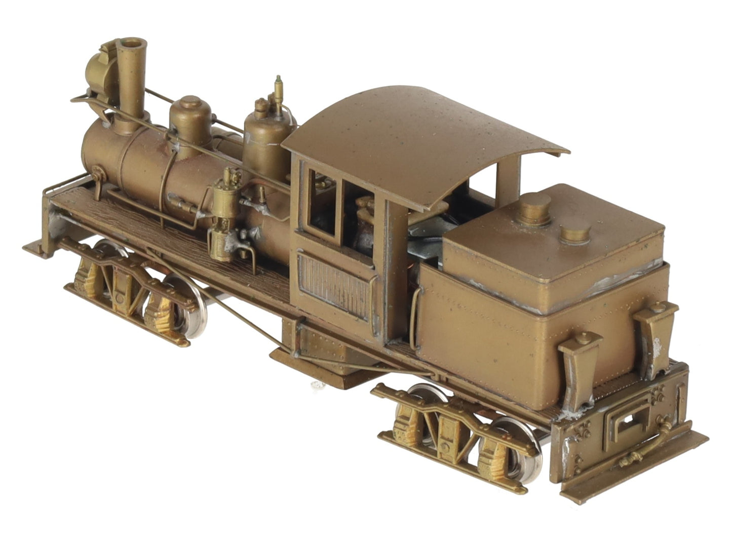 NWSL HO Scale BRASS Class A 18-Ton Shay - Unpainted EX/Box