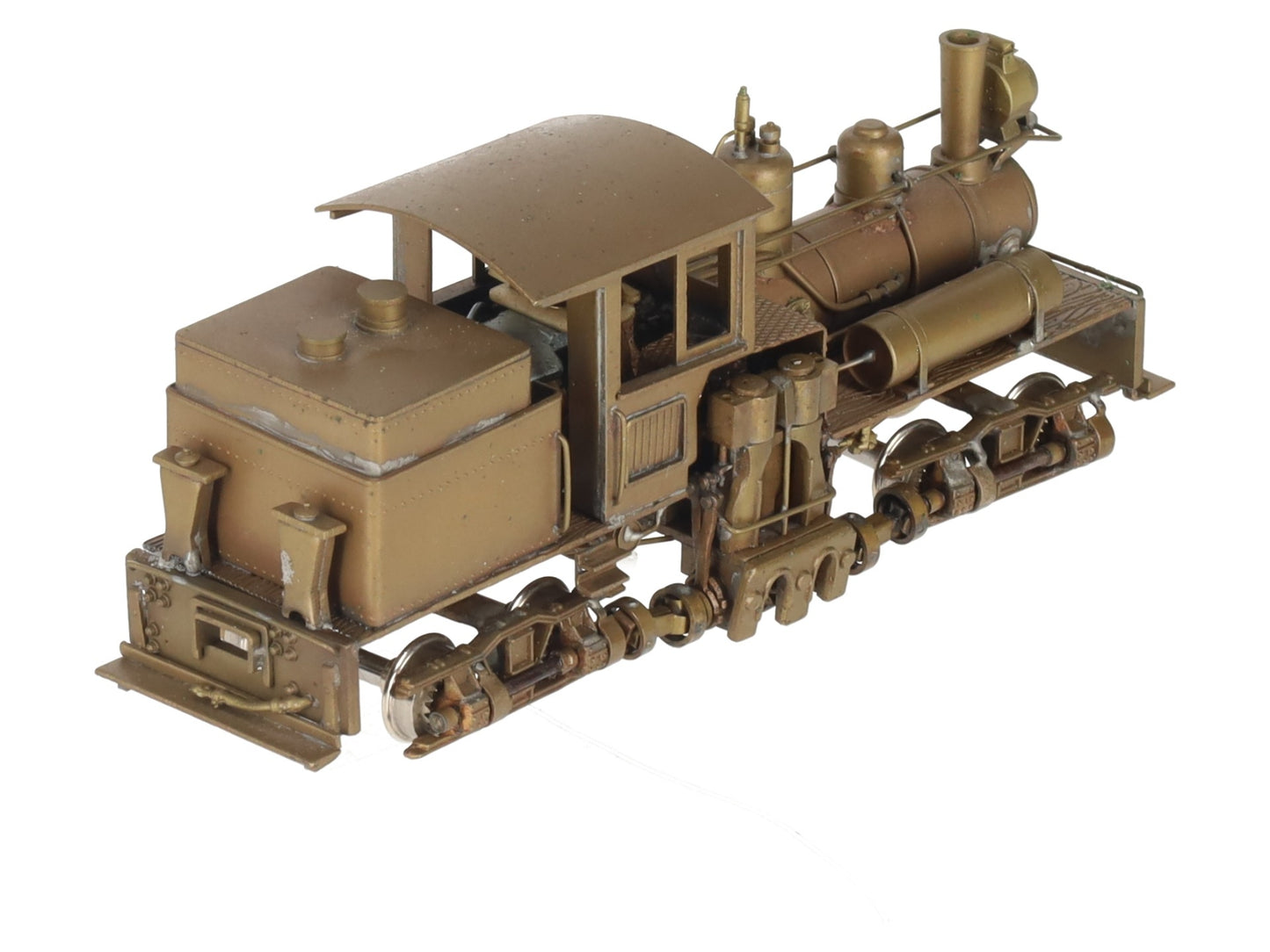 NWSL HO Scale BRASS Class A 18-Ton Shay - Unpainted EX/Box