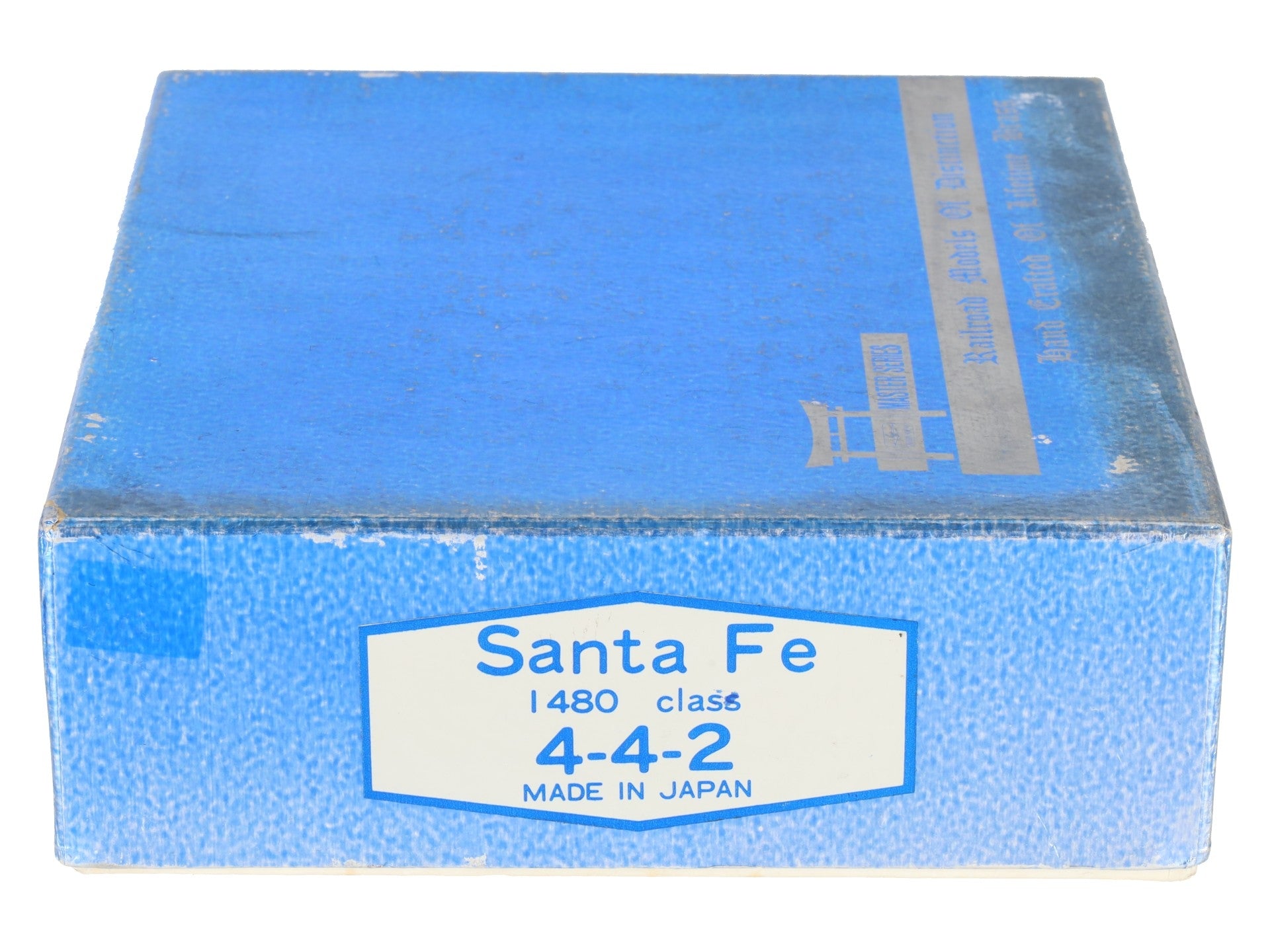 Balboa HO Scale BRASS AT&SF 4-4-2 Atlantic Steam Locomotive & Tender - Custom/Box