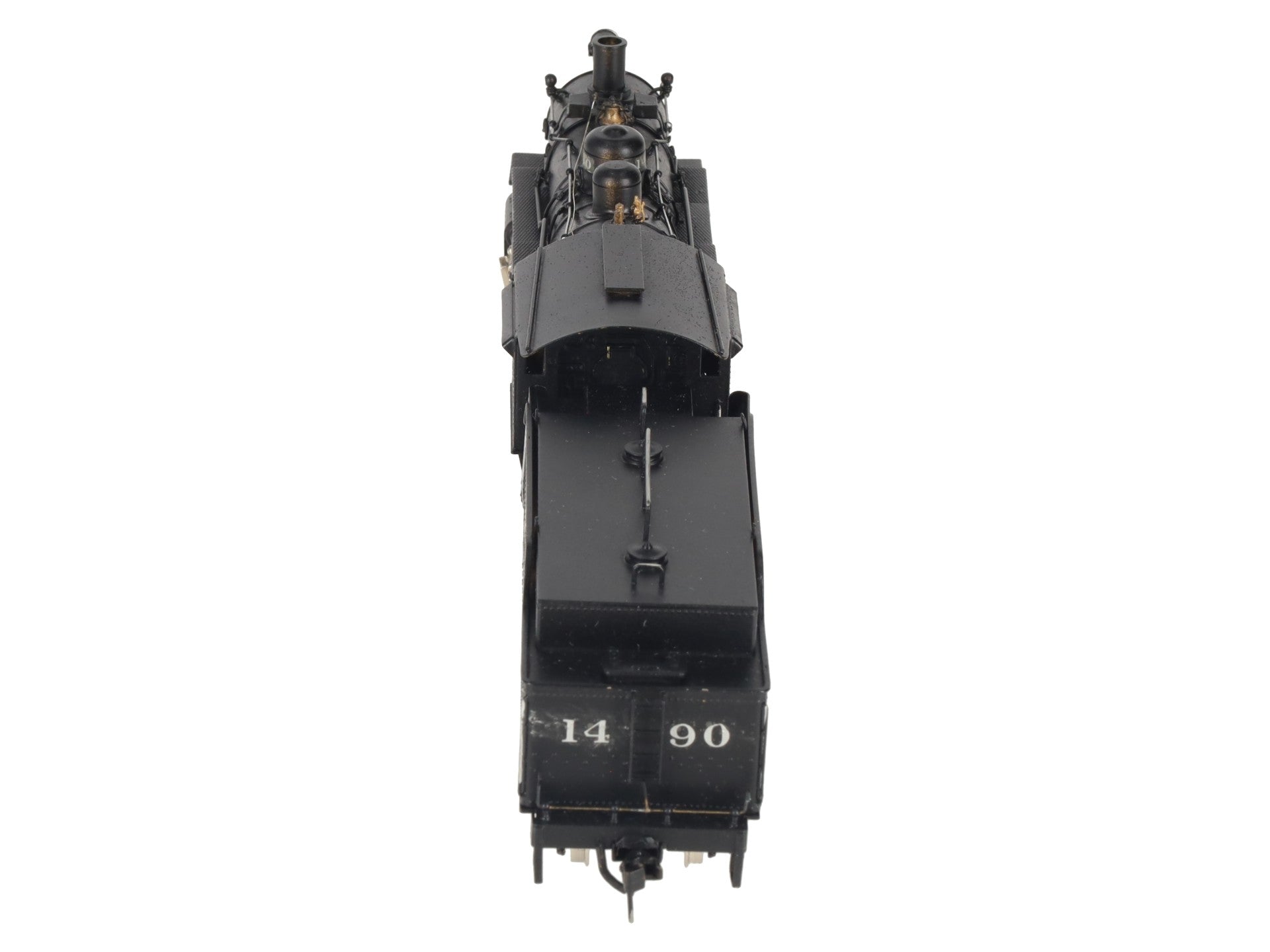 Balboa HO Scale BRASS AT&SF 4-4-2 Atlantic Steam Locomotive & Tender - Custom/Box