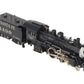 Balboa HO Scale BRASS AT&SF 4-4-2 Atlantic Steam Locomotive & Tender - Custom/Box