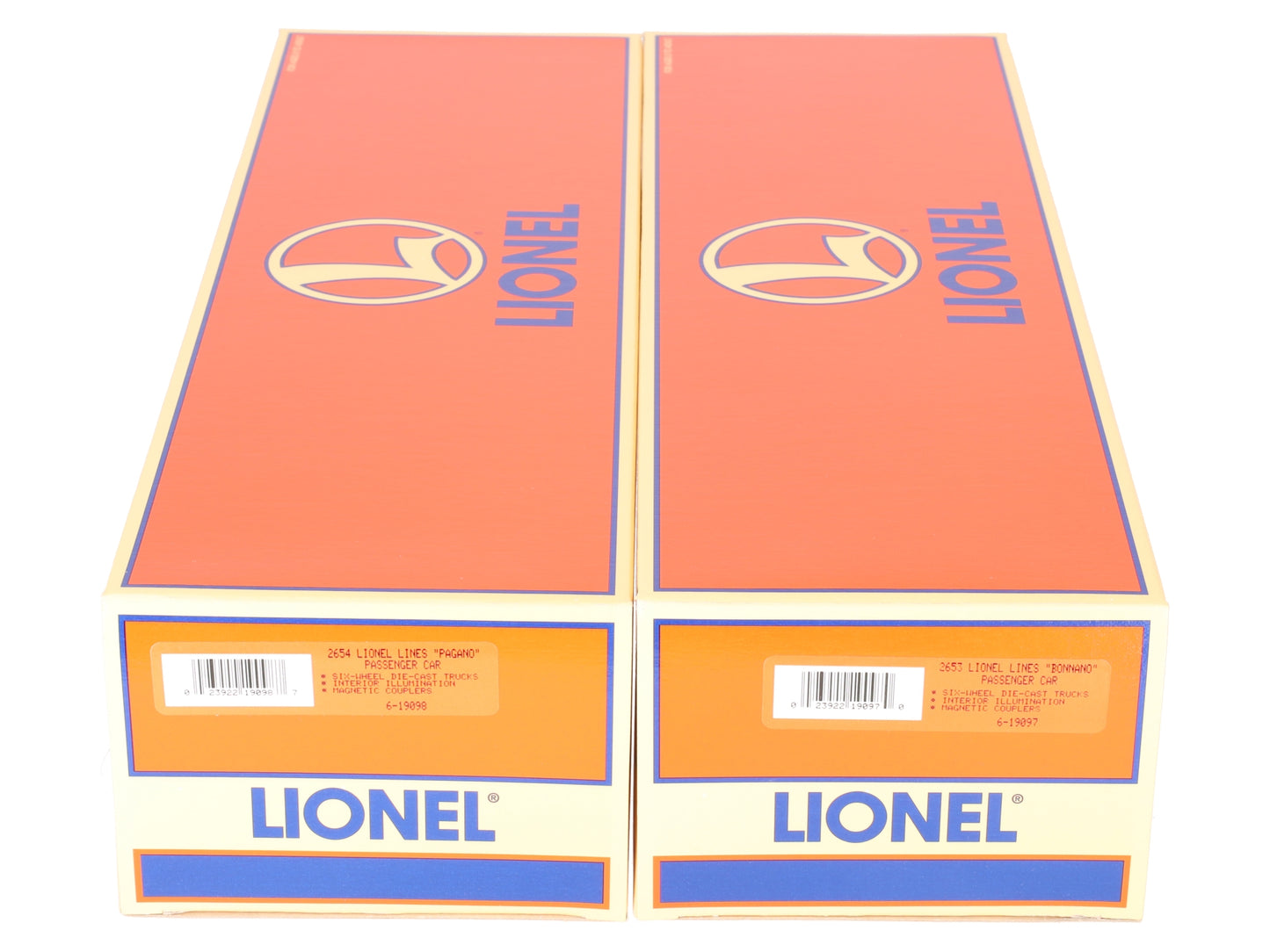 Lionel 6-19096 O Gauge Lionel Lines Madison 2-Car Passenger Set