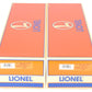 Lionel 6-19096 O Gauge Lionel Lines Madison 2-Car Passenger Set LN/Box