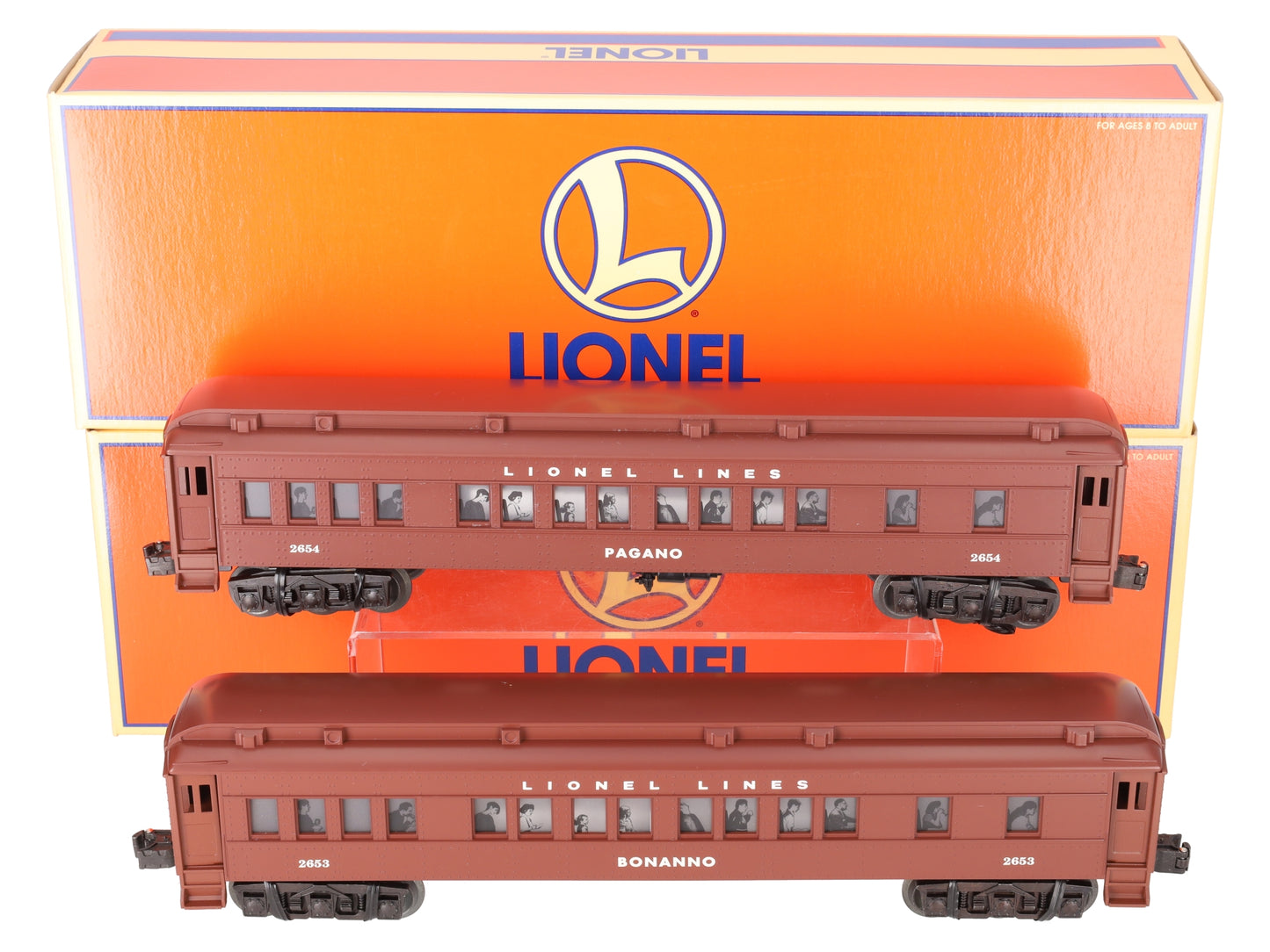 Lionel 6-19096 O Gauge Lionel Lines Madison 2-Car Passenger Set