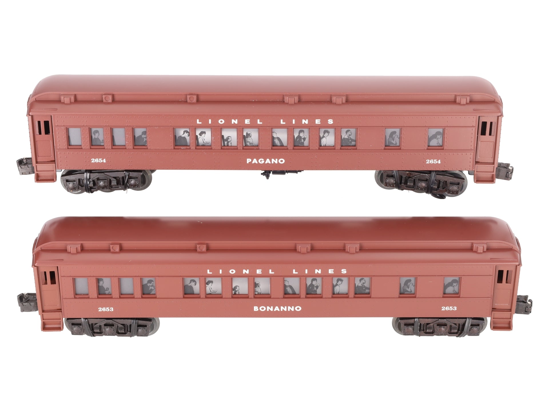 Lionel 6-19096 O Gauge Lionel Lines Madison 2-Car Passenger Set
