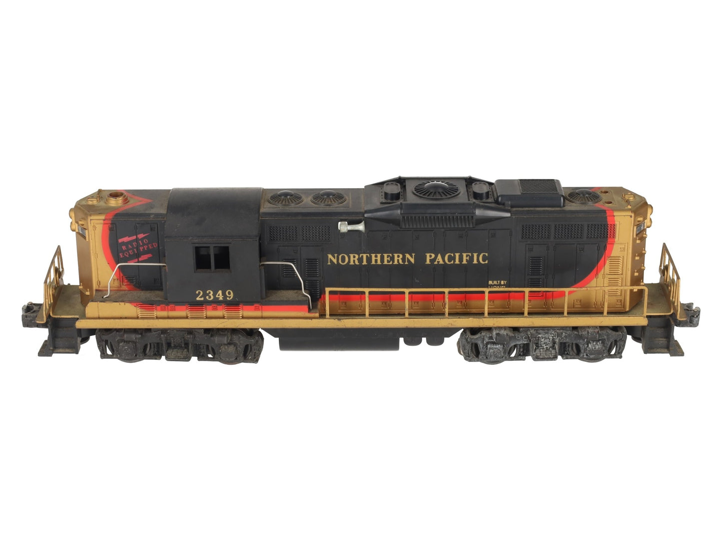 Lionel 2349 Vintage O Northern Pacific GP-9 Diesel Locomotive VG