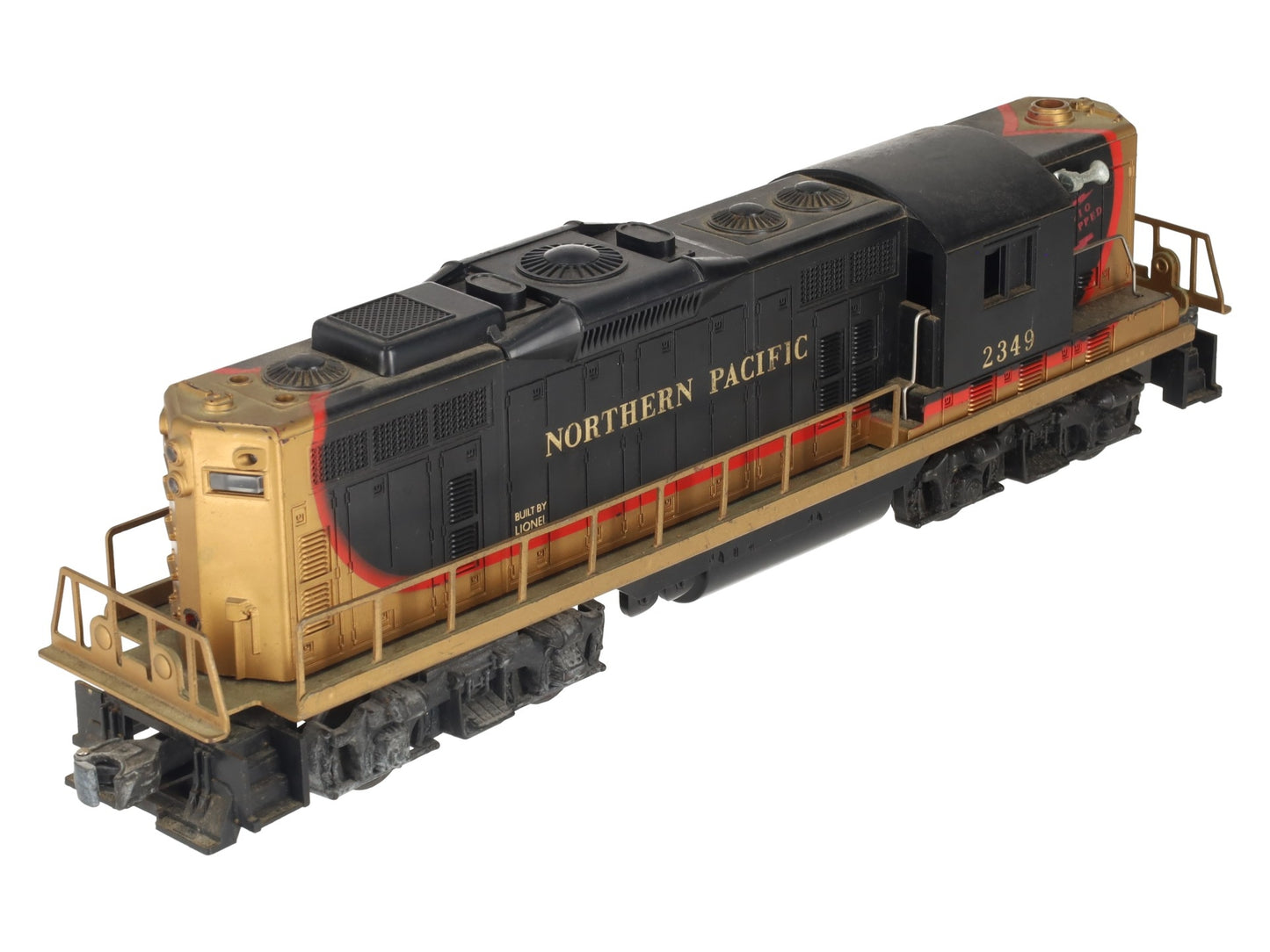Lionel 2349 Vintage O Northern Pacific GP-9 Diesel Locomotive VG