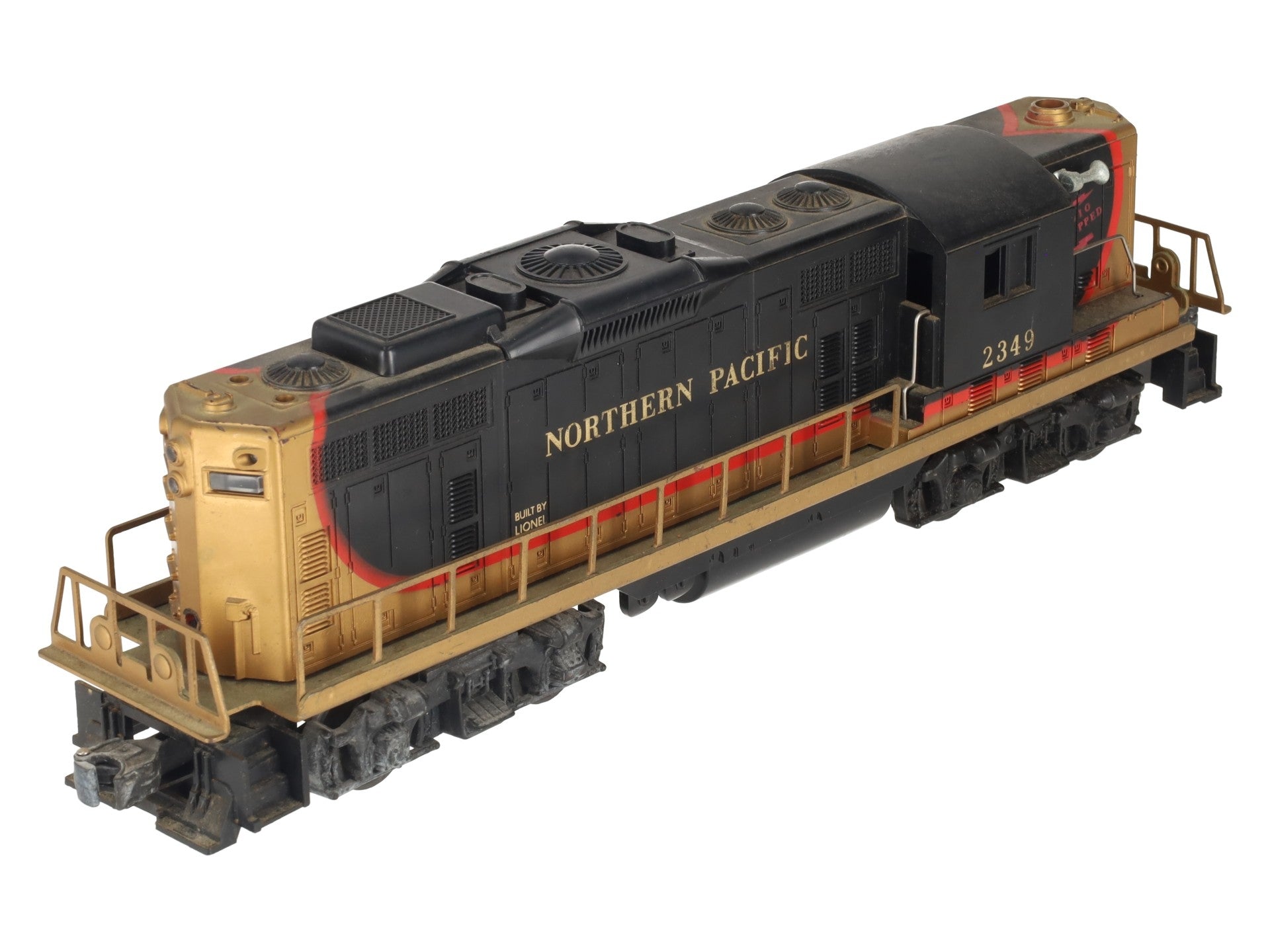 Lionel 2349 Vintage O Northern Pacific GP-9 Diesel Locomotive VG
