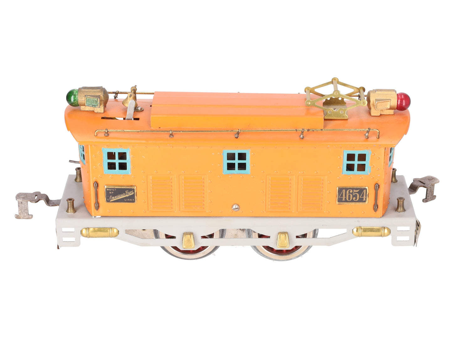 American Flyer 4654 Vintage Standard Gauge 0-4-0 Electric Locomotive