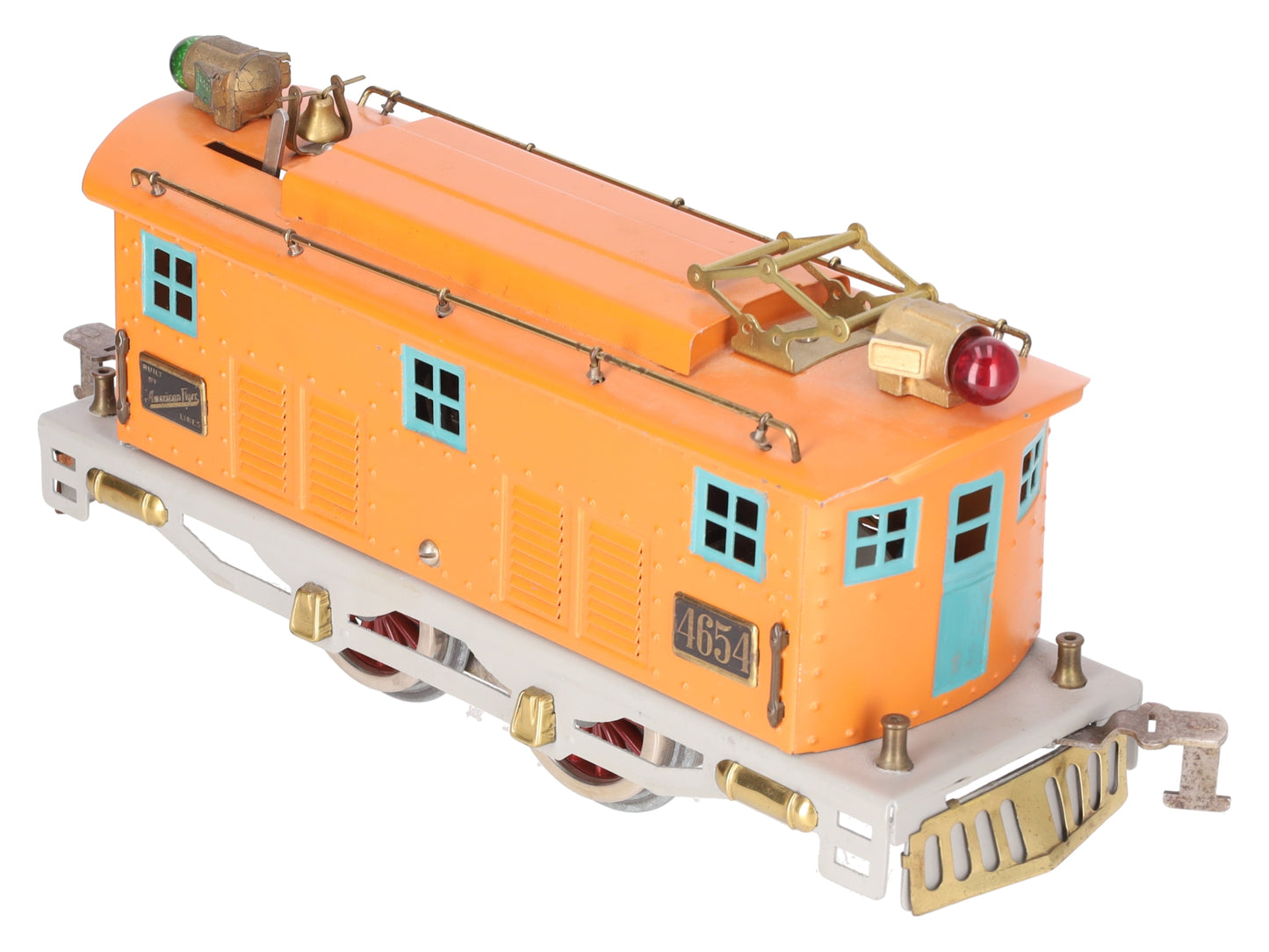 American Flyer 4654 Vintage Standard Gauge 0-4-0 Electric Locomotive