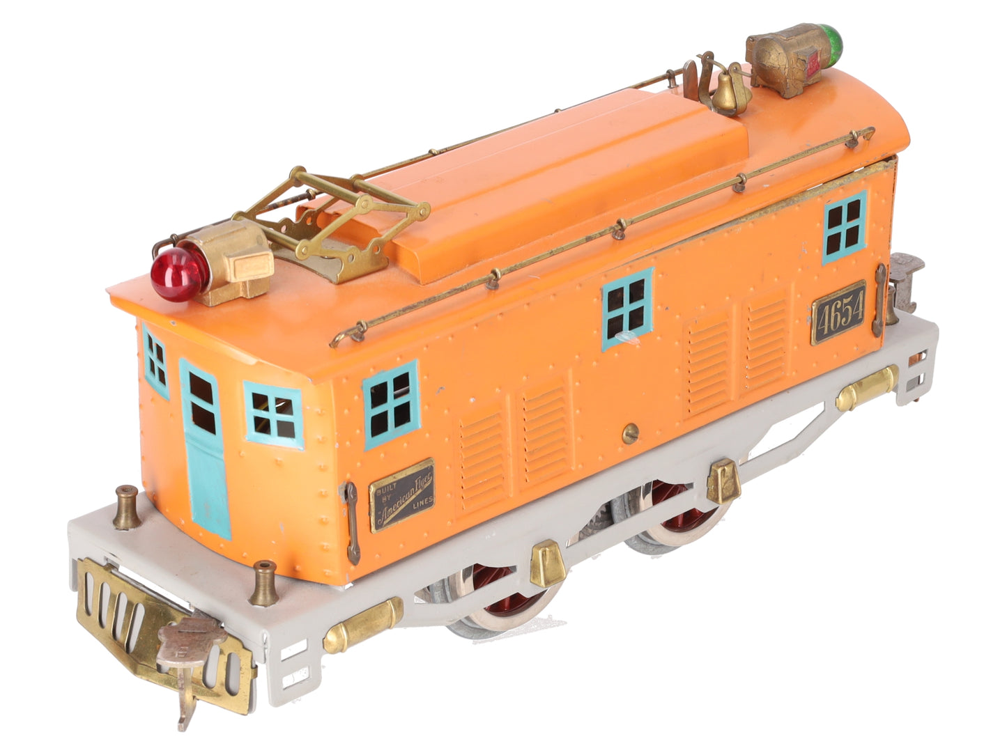 American Flyer 4654 Vintage Standard Gauge 0-4-0 Electric Locomotive