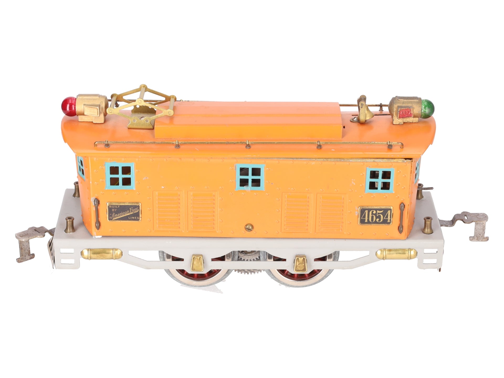 American Flyer 4654 Vintage Standard Gauge 0-4-0 Electric Locomotive